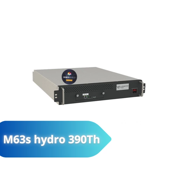 Whatsminer MicroBT M63 s hydro 390 th NEW – купить в Иркутске